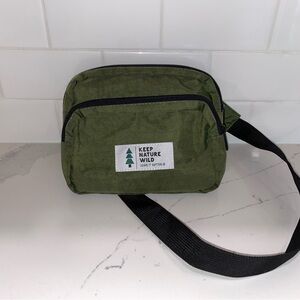 Cross body bag - “Keep Nature Wild”